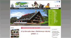 Desktop Screenshot of hotelbarbora.com